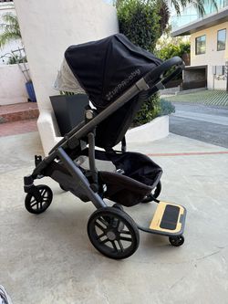UPPAbaby Vista Stroller 2019, two seater w/ rider board