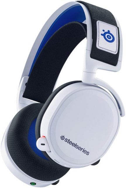 SteelSeries - Arctis 7P Wireless – Lossless 2.4 GHz Wireless Gaming Headset – PlayStation 5 and PlayStation 4 – White