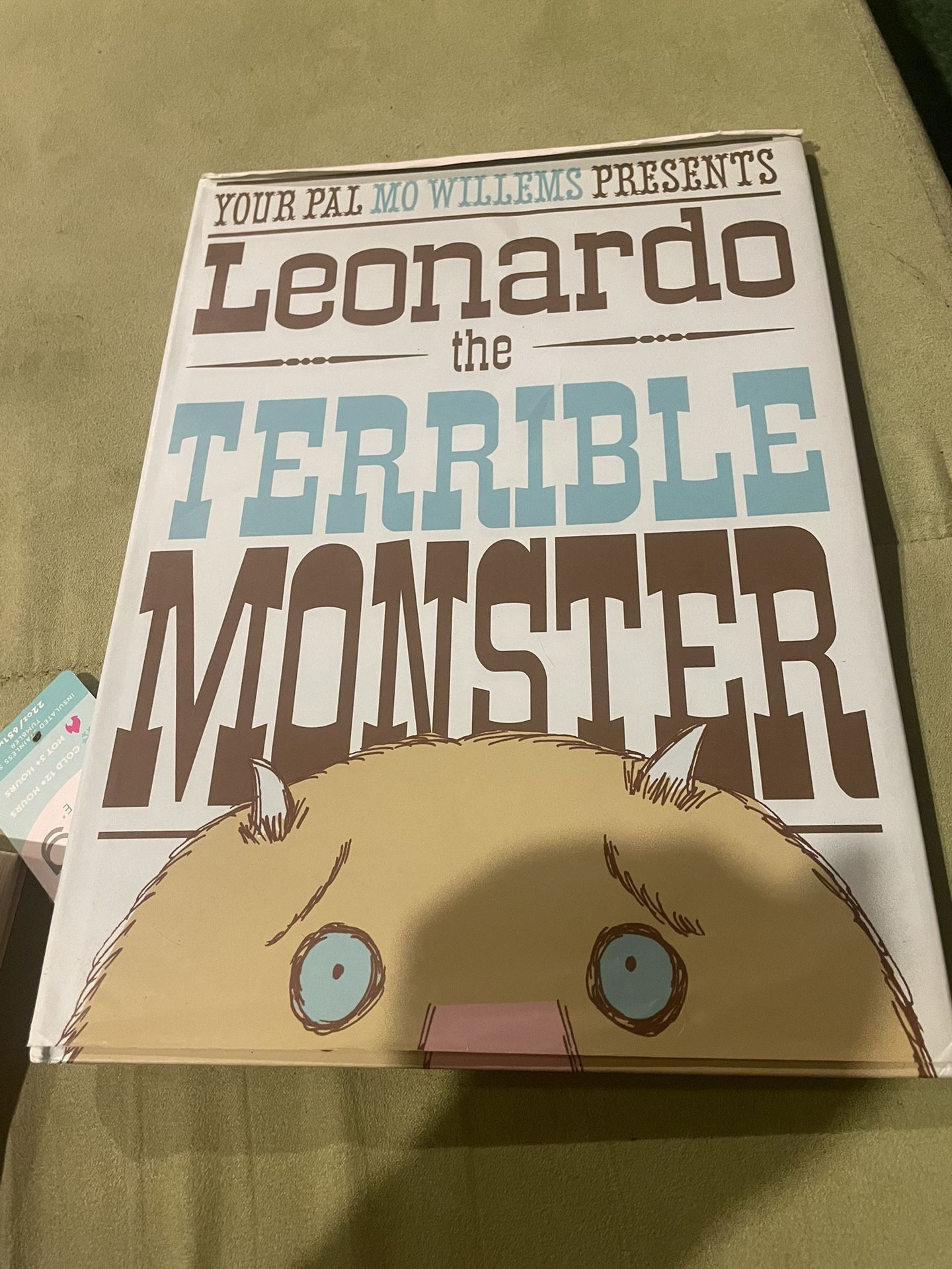 Author Signed Mo Willems Hardcover Book