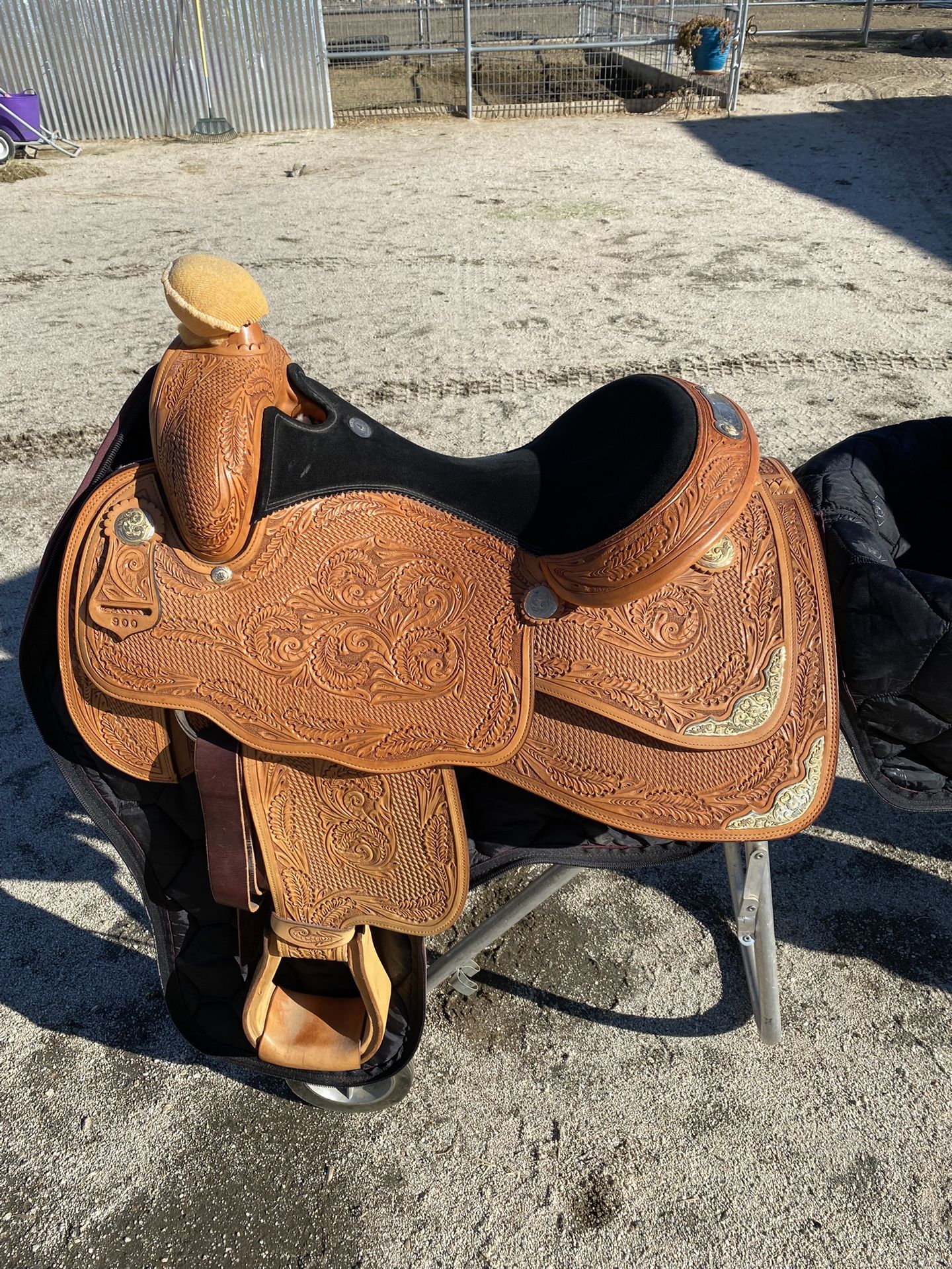 Champion turf Reining Weatern Show Saddle