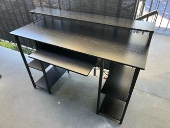Black Computer Desk