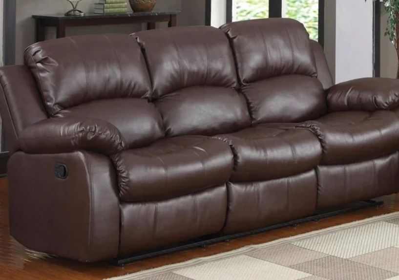 Classic Recliner Sofa with Dual Reclining Used Good Condition