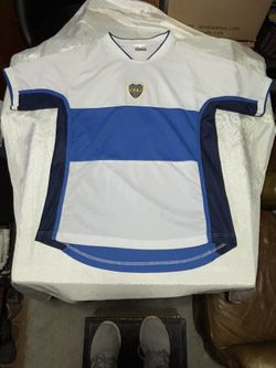 Boca Junior White & Blue Size L