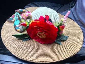 HANDMADE SUMMER HAT/DERBY HAT (NEW)