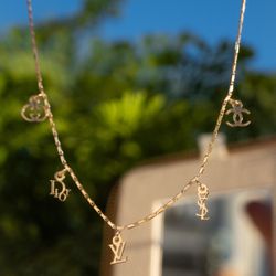 14k Charm Necklace 