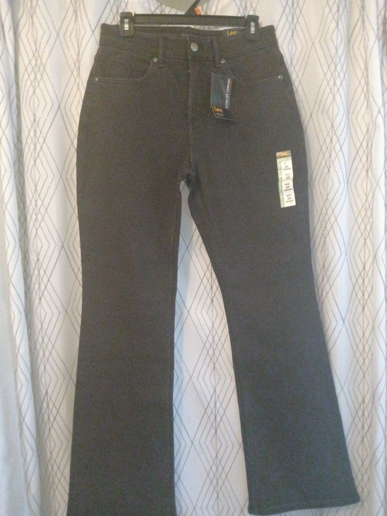 New Ladies Lee Boot Cut Sz 10