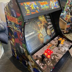 Arcade BarTop 23” LCD 8000 Games Marvel Vs Capcom Themed 