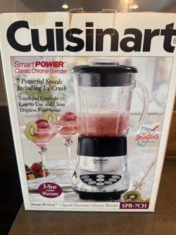 Cuisinart SmartPower 7-Speed Chrome Blender – Brand New in Box