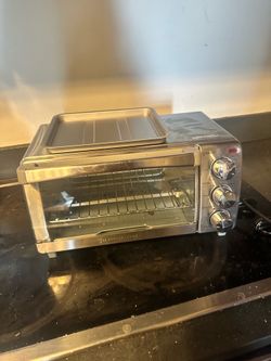 BLACK+DECKER 4-Slice Toaster Oven with Natural Convection, Stainless Steel, TO1760SS (TO1760SST-1)
