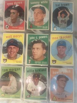 1959 Topps Baseball Hi # S