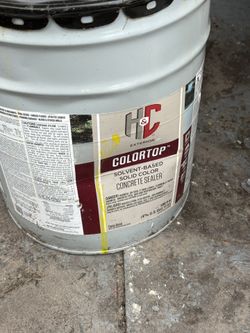 concreat stain