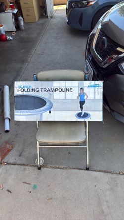 36 inch folding trampoline
