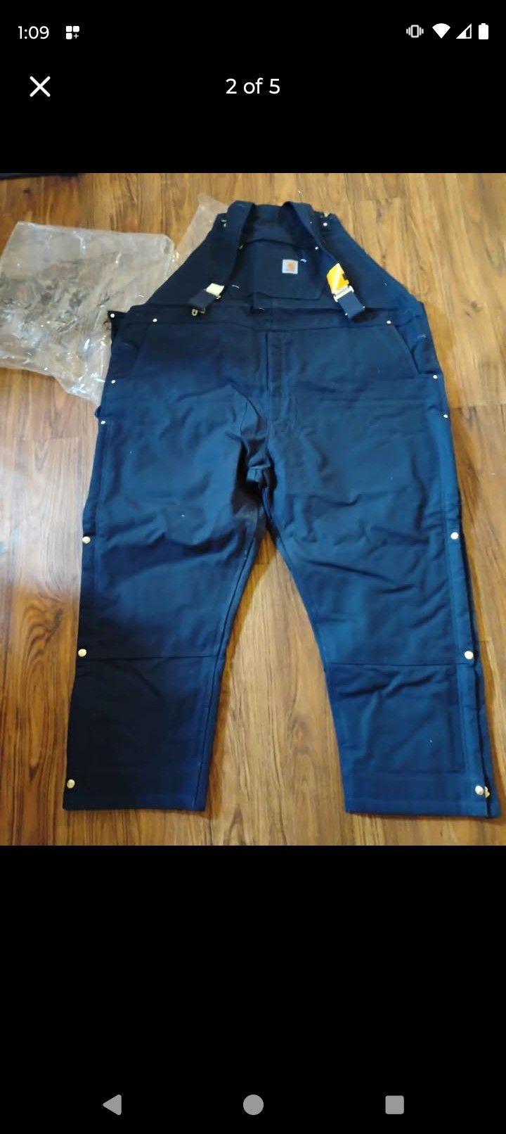 Carhartt Overalls 5x And Jacket 4x