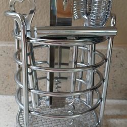 Bar Tools - 6 Piece - Stainless Steel