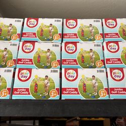 NEW Kids Golf Caddy Club Ball Play Set Toy Outdoor Indoor Christmas Gift