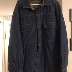 Men’s Size XXL Denim Jacket New 