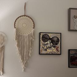 Boho Wall Décor Set – Dreamcatchers + 3 Framed Art Pieces 🌿✨