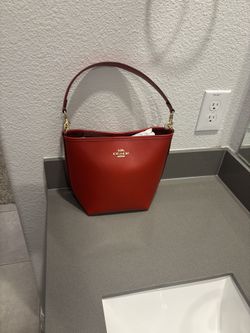 Coach Cherry Red Shoulder Bag
