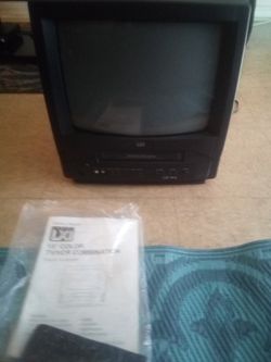 $50 VINTAGE LXI 14 INCH TV VHS VCR COMBO BRAND NEW