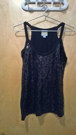 NWOT - Sequined Tank Top, Size S