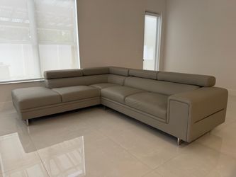 City Furniture Leather Sectionl