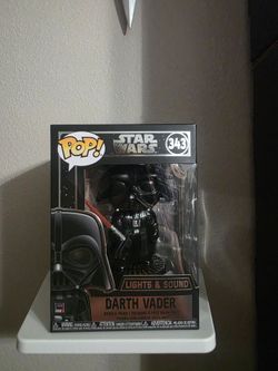 Funko Pop! Star Wars Darth Vader Lights & Sound Bobblehead 343
