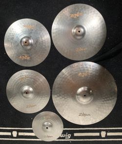 Zildjian ZXT Titanium Series Drum Cymbal Set 20” Ride 16” Crash 14” Hi Hats 10” Splash