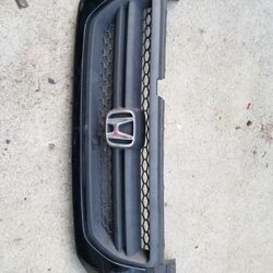 2003 2004 2005 Honda Pilot LX Front Grill Emblem Silver OEM