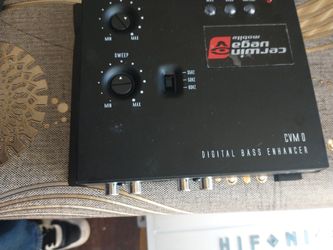 Cerwin Vega Digital Bass Enhancer