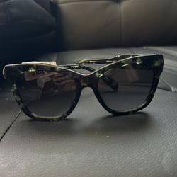 Grey And Green Mk Sunglasses