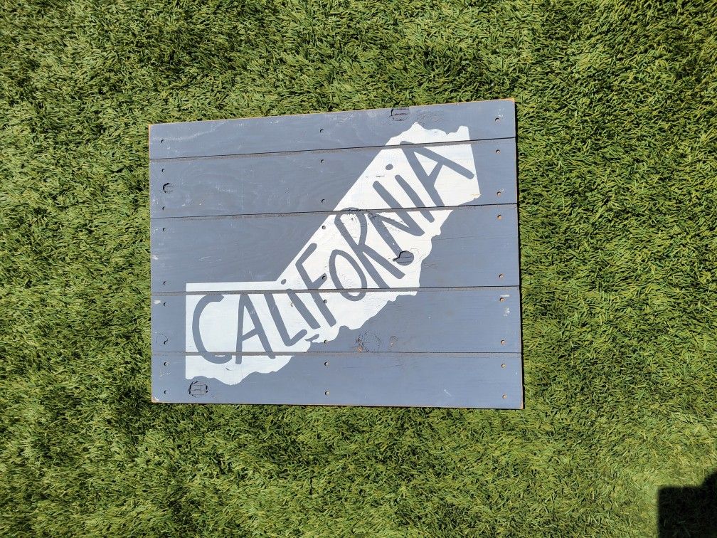 Rustic Wooden Sign