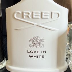 Creed Love In white