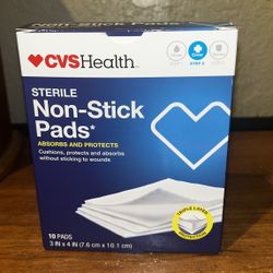 Sterile Non-Stick Pads (9ct)