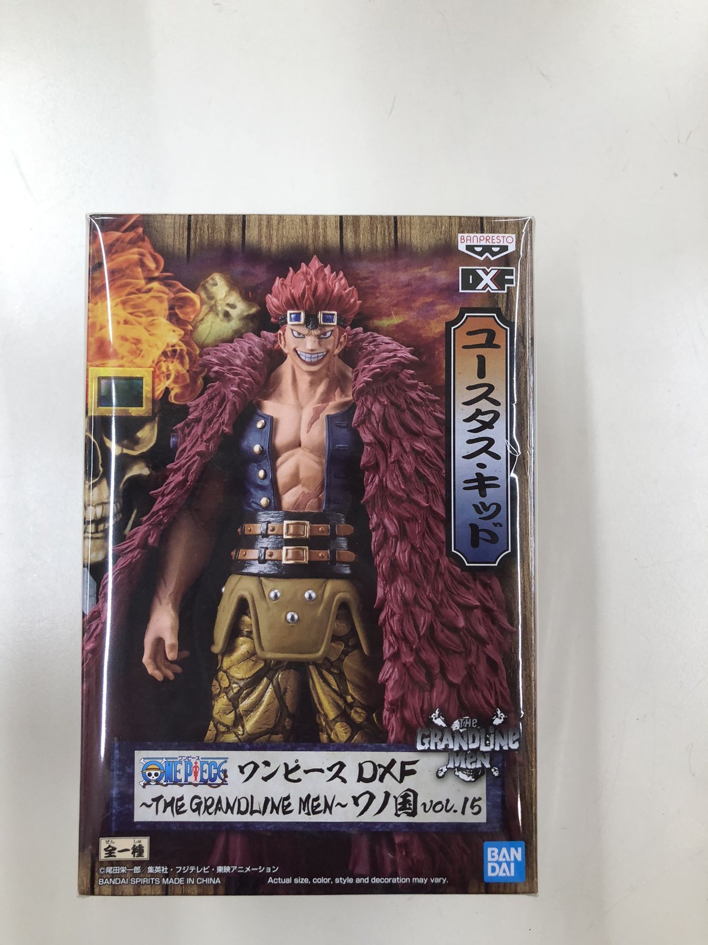 Banpresto Eustass Kid The Grandline Men Vol. 15 Figure