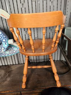 Solid wood chair (2)