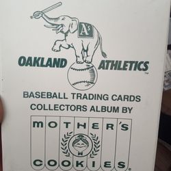 Oakland Athletics Mother Cookies Cards 