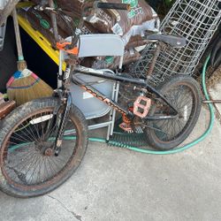 Bmx With Bike Parts
