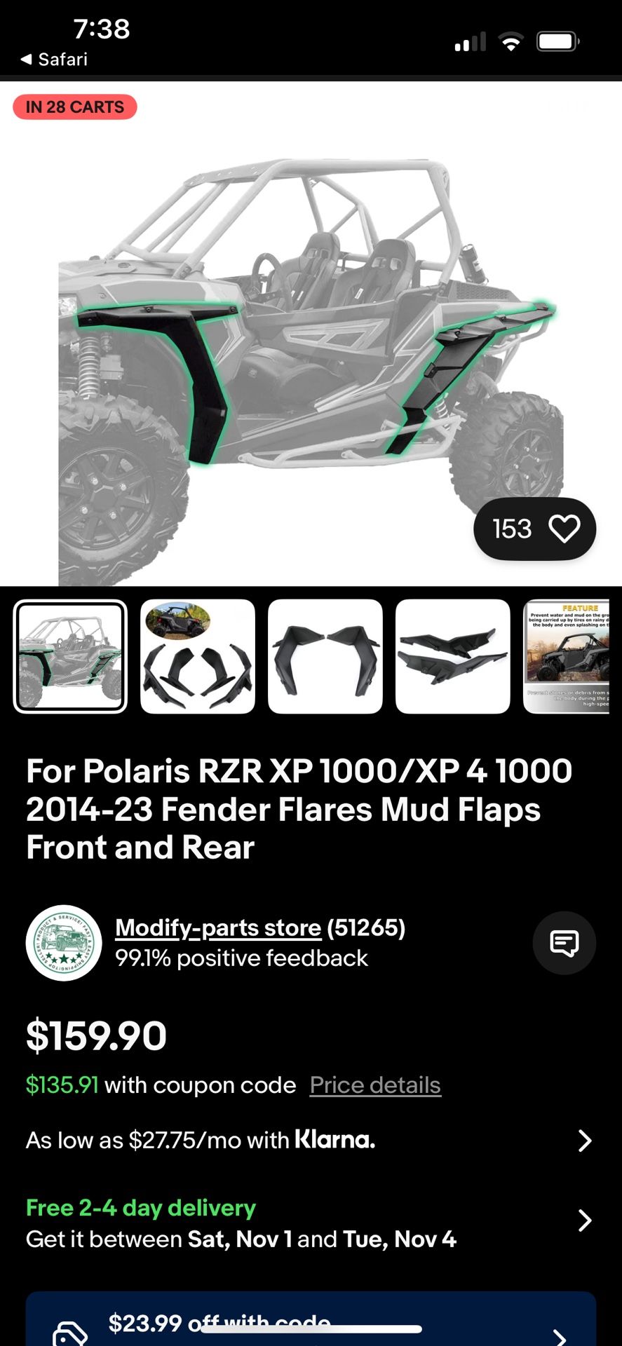 Rzr Fender Flares Mud Flaps