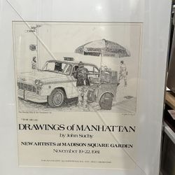 John Suchy - Drawings Of Manhattan (28” X 32”)