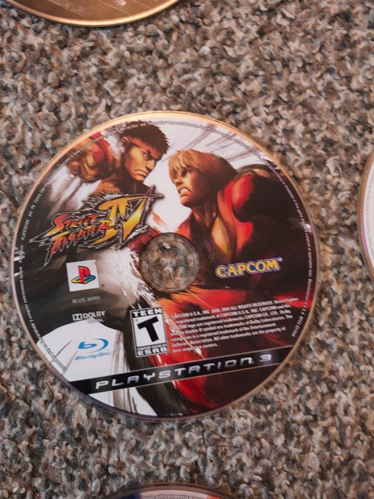 Ps3 Playstation Three Street Fighter Four 4