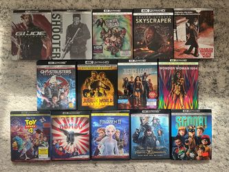 4K Movies $9 each or 3 for $25