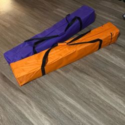 Orange Purple vendor pop-up tent 10 x 10 new