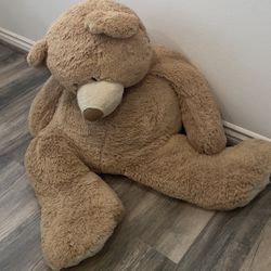 Giant stuffed teddy bear 53 inches
