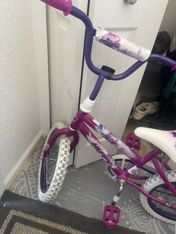Pink Princess bike (3-6) years old girl