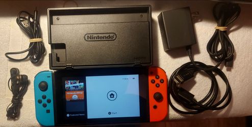 Nintendo Switch with Dock and Accessories