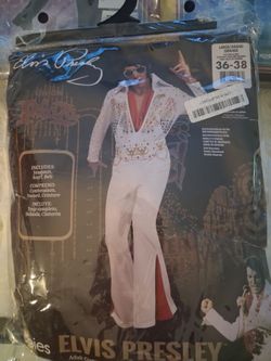 Elvis Presley Adult Costume Large