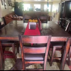 City Furniture Wood Dining Table