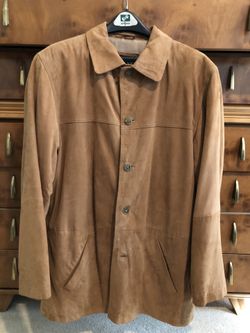 Men’s Suede Leather Jacket