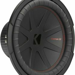 KICKER 48CWR122 CompR 12" Subwoofer, DVC, 2-ohm

