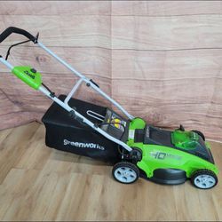 Greenworks 40V 16-inch Cordless Walk-Behind Lawn Mower 